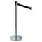Tatco Stanchion Posts, Box 1 of 2, 40"H, 2/BX, Chrome 2PK TCO11500 - alternate 2